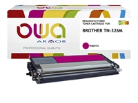 Een Toner OWA alternatief tbv Brother TN-326M rood koop je bij Sysdicom BV