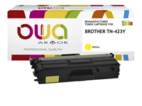 Een Toner OWA alternatief tbv Brother TN-423Y geel koop je bij Sysdicom BV