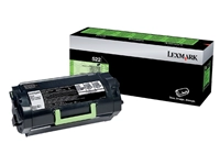 Een Tonercartridge Lexmark 52D2000 prebate zwart koop je bij Sysdicom BV