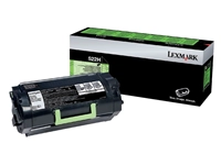 Een Tonercartridge Lexmark 52D2H00 prebate zwart koop je bij Sysdicom BV