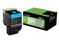 Een Tonercartridge Lexmark 70C20C0 prebate blauw koop je bij Sysdicom BV