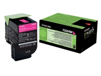 Een Tonercartridge Lexmark 70C2HM0 prebate rood koop je bij Company Supplies