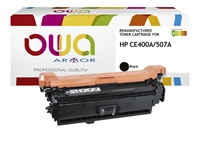 Een Tonercartridge OWA alternatief tbv HP CE400A zwart koop je bij Sysdicom BV