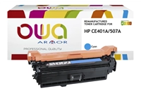 Een Tonercartridge OWA alternatief tbv HP CE401A blauw koop je bij Sysdicom BV