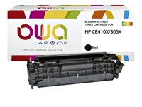 Een Tonercartridge OWA alternatief tbv HP CE410X zwart koop je bij Sysdicom BV