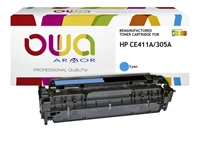 Een Tonercartridge OWA alternatief tbv HP CE411A blauw koop je bij Company Supplies