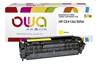 Een Tonercartridge OWA alternatief tbv HP CE412A geel koop je bij Company Supplies