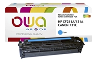 Een Tonercartridge OWA alternatief tbv HP CF211A blauw koop je bij Sysdicom BV