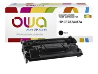 Een Tonercartridge OWA alternatief tbv HP CF287A zwart koop je bij Sysdicom BV