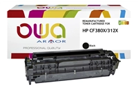 Een Tonercartridge OWA alternatief tbv HP CF380X zwart koop je bij Sysdicom BV