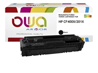 Een Tonercartridge OWA alternatief tbv HP CF400X zwart koop je bij Sysdicom BV