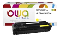 Een Tonercartridge OWA alternatief tbv HP CF402A geel koop je bij Sysdicom BV