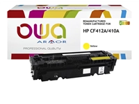 Een Tonercartridge OWA alternatief tbv HP CF412A geel koop je bij Sysdicom BV