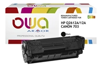 Een Tonercartridge OWA alternatief tbv HP Q2612A zwart koop je bij economaat.be