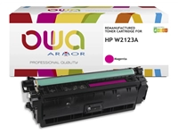 Een Tonercartridge OWA alternatief tbv HP W2123A rood koop je bij Sysdicom BV