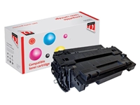 Een Tonercartridge Quantore alternatief tbv HP CE255A 55A zwart koop je bij Sysdicom BV