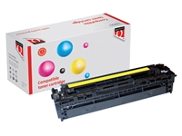 Een Tonercartridge Quantore alternatief tbv HP CE322A 128A geel koop je bij Company Supplies