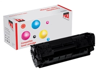 Een Tonercartridge Quantore alternatief tbv HP Q2612A 12A zwart koop je bij Sysdicom BV