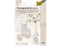 Een Transparant papier Folia A4 115gr 10 vel wit koop je bij Sysdicom BV