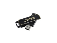 Een USB-stick Integral 3.0 Secure 360 64GB zwart koop je bij Sysdicom BV