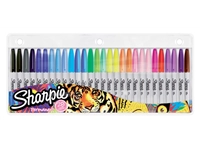 Een Viltstift Sharpie rond fine assorti blister à 28 stuks koop je bij VHK Kantoorartikelen