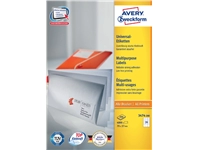 Een Etiket Avery Zweckform 3474-200 70x37mm wit 4800stuks koop je bij VHK Kantoorartikelen