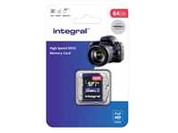 Een Geheugenkaart Integral SDXC V10 64GB koop je bij Hoekmankantoorartikelen.nl