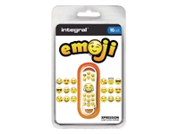 Een USB-Stick 2.0 Integral Xpression 16GB Emoji koop je bij VHK Kantoorartikelen