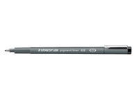 Een Fineliner Staedtler Pigment 308 zwart 0.8mm koop je bij Hoekmankantoorartikelen.nl