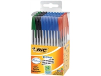 Een Balpen Bic Cristal medium assorti in tubo verpakking koop je bij VHK Kantoorartikelen