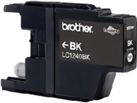 Een Inktcartridge Brother LC-1240BK zwart koop je bij VHK Kantoorartikelen