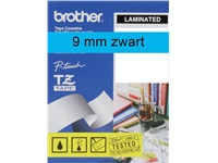 Een Labeltape Brother P-touch TZe-521 standaard 9mm zwart op blauw koop je bij Hoekmankantoorartikelen.nl