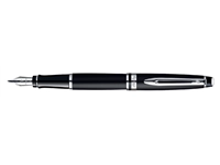 Een Vulpen Waterman Expert black lacquer CT medium koop je bij VHK Kantoorartikelen