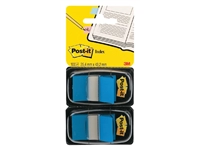 Een Indextabs Post-it 680 25.4x43.2mm duopack blauw 2x 50 tabs koop je bij Hoekmankantoorartikelen.nl