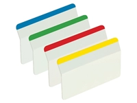 Een Indextabs Post-it 686A1 38x50.8mm strong gebogen assorti 24 tabs koop je bij Hoekmankantoorartikelen.nl