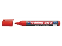 Een Viltstift edding 360 whiteboard rond 1.5-3mm rood koop je bij VHK Kantoorartikelen