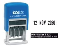 Een Datumstempel Colop S120 mini-dater 4mm koop je bij VHK Kantoorartikelen