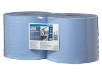 Een Poetspapier Tork Wiping Plus Combi W1/2 255m blauw 130052 koop je bij VHK Kantoorartikelen