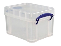 Een Opbergbox Really Useful 3 liter 245x180x160mm koop je bij VHK Kantoorartikelen