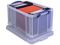 Een Opbergbox Really Useful 42 liter 520x440x310mm koop je bij VHK Kantoorartikelen