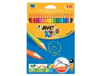 Een Kleurpotloden BicKids Evolution ecolutions ass blister à 18st koop je bij VHK Kantoorartikelen