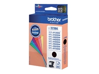 Een Inktcartridge Brother LC-223BK zwart koop je bij VHK Kantoorartikelen