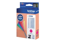 Een Inktcartridge Brother LC-223M rood koop je bij VHK Kantoorartikelen