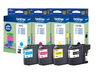 Een Inktcartridge Brother LC-221BK zwart koop je bij VHK Kantoorartikelen