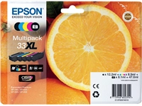 Een Inktcartridge Epson 33XL T3351 zwart koop je bij VHK Kantoorartikelen