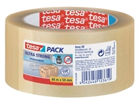 Een Verpakkingstape tesapack® Ultra Strong 66mx50mm transparant koop je bij VHK Kantoorartikelen