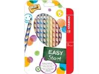 Een Kleurpotloden STABILO 331 Easycolors linkshandig inclusief puntenslijper assorti etui à 12 stuks koop je bij Intertoys Koster