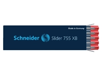 Een Balpenvulling Schneider 755 Slider Jumbo extra breed rood koop je bij Hoekmankantoorartikelen.nl