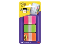 Een Indextabs Post-it 686GOT 25.4x38mm strong roze en groen 36 tabs koop je bij Hoekmankantoorartikelen.nl