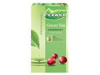 Een Thee Pickwick green cranberry 25x1.5gr koop je bij VHK Kantoorartikelen